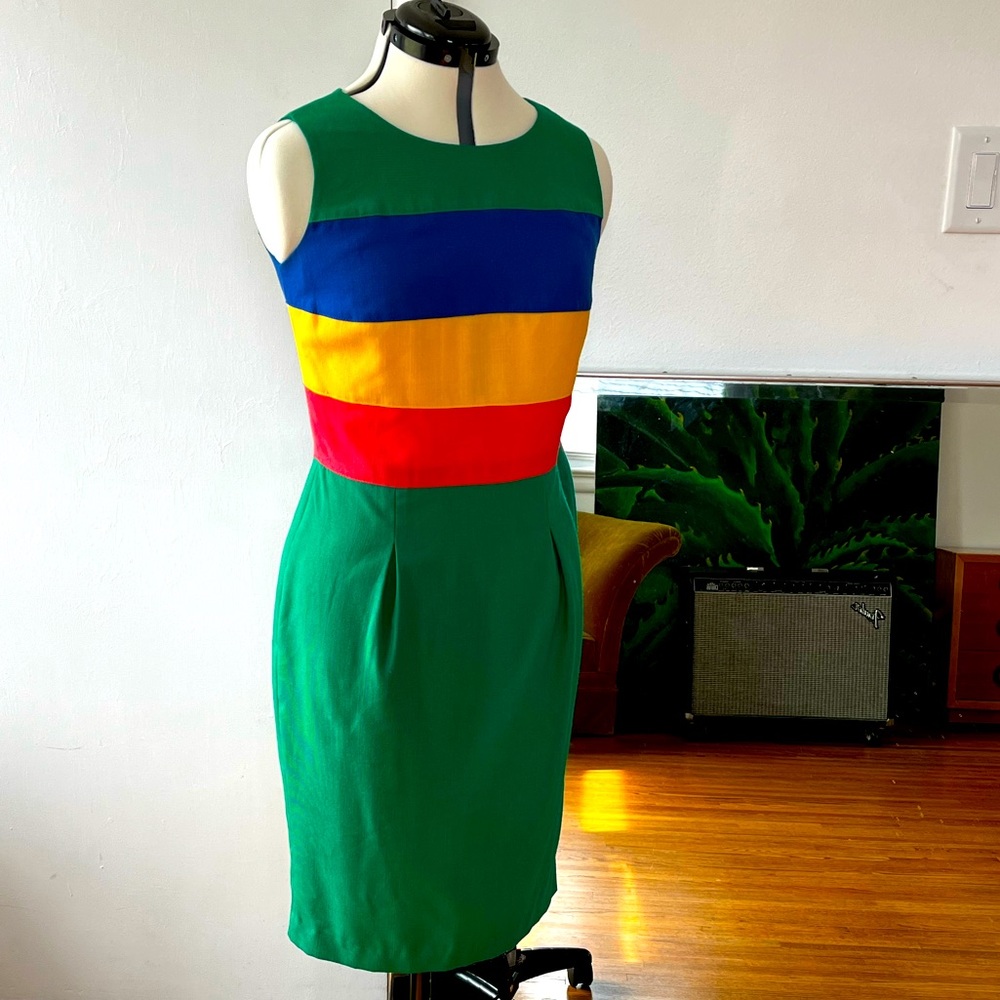 Vintage Green Howard Wolf Dress